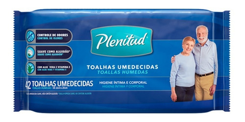 Toallas Humedas Para Adultos Plenitud X 42 Unidades