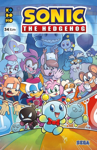 Sonic The Hedgehog 34 Kodomo Ecc (español)