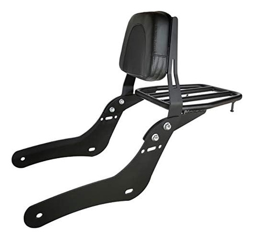 Backrest Sissy Bar With Luggage Rack And Comfortable Pa...