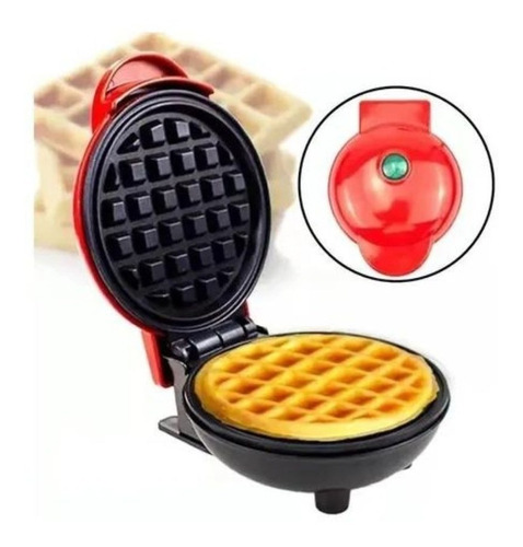 Mini Wafflera Repostería Eléctrica Redondas Waffles 