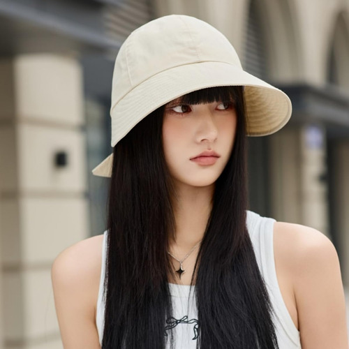 Sombrero De Sol Plegable Con Visera Ancha Y Protección Uv