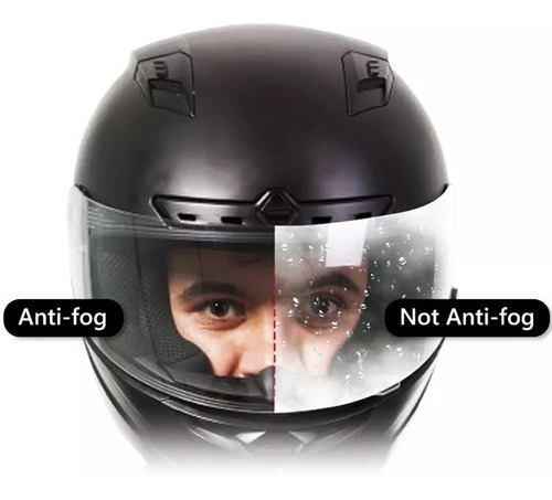 Imagen 2 de 4 de Pinlock Casco Antiempañante Visor Universal Lamina X-sports