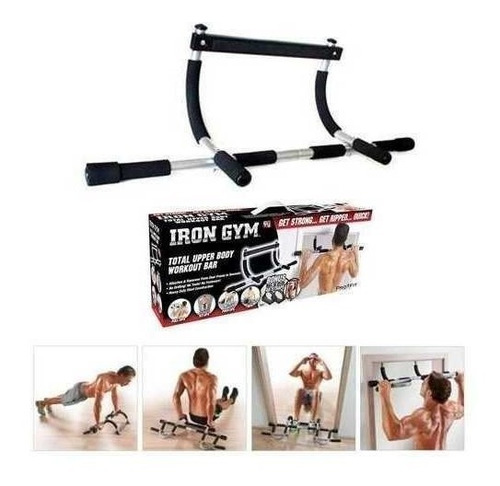 Imagen 6 de 6 de Barra De Entrenamiento Iron Gym