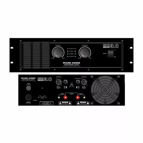 Amplificador Potencia Mark Audio Mk 3.0 Stereo 3000w Rms