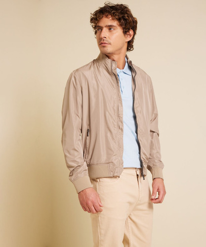 Chaqueta Hombre Patprimo  Beige Poliéster 44080249-8952