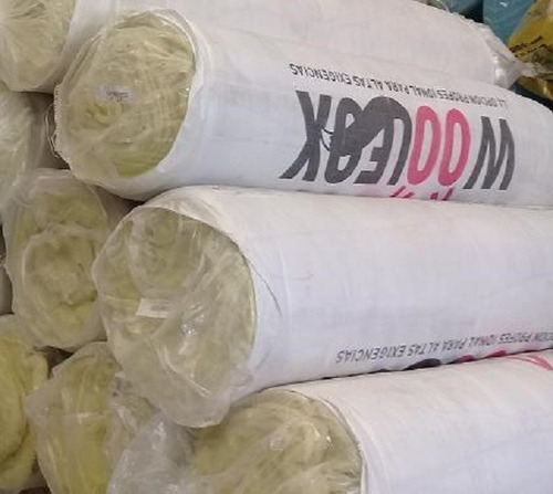 Lana De Vidrio Woolfox Aislante De 50mm X 1,20 M X 18 M