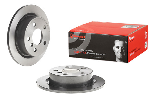 Disco Solido Izq/der Tras Mini Cooper 13-22 Brembo