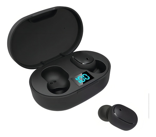 Relógio Smart Digital D20 Masculino / Feminino + Fone S/fio Caixa Preto