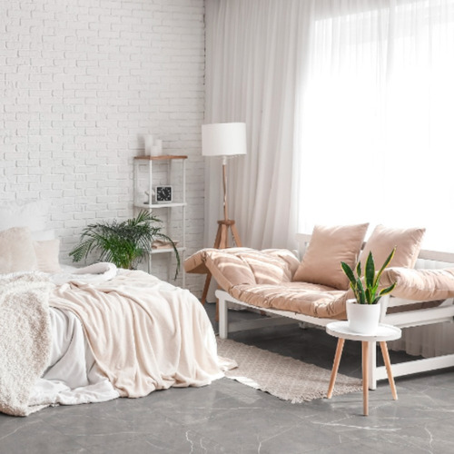 Ceramico Cerro Negro Simil Marmol Paris Gris 51x51 1ra