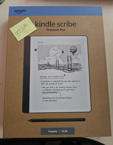 Amazon Kindle Scribe (32 GB) 2024, color tungsteno