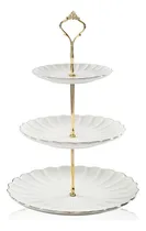 Comprar Soporte Para Pasteles De Cermica De 3 Niveles Sweejar Para B