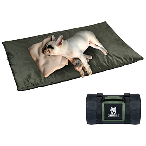 Onetigris Cama De Viaje Para Perros, Portátil, Impermeable,