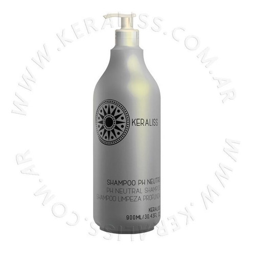 Imagen 1 de 2 de Keraliss Shampoo Ph Neutro Limpieza Profunda 900 Ml