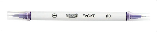 Marcador Dual Brush Pen - Roxo - Brw