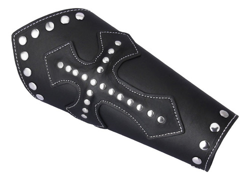 S Brazales Medieval Vendaje Steampunk Cuero Pu Con Remaches