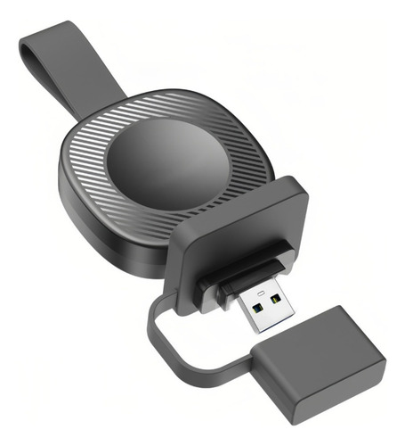 Carregador Portátil Sem Fio Para Apple Watch Serie 7 8 Ultra Cor Preto