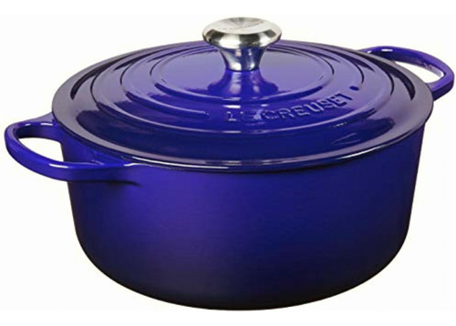 Le Creuset 5 1/2 Qt Round Cast-iron Dutch Oven Indigo