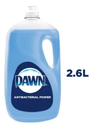 Jabon Lavatrastes Dawn Gentle Clean  2,6l Liquido