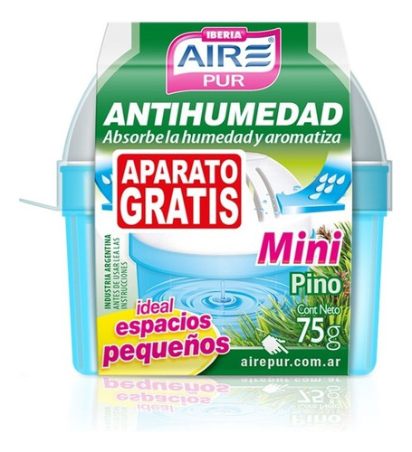  Antihumedad Mini Aire Pur - Espacios Pequeños 