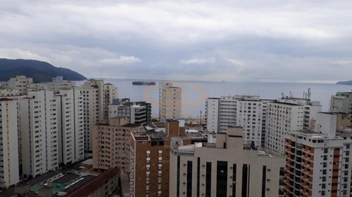 Apartamento Com 2 Dormitório(s) Localizado(a) No Bairro Boqueirão Em Santos / Santos - 6798
