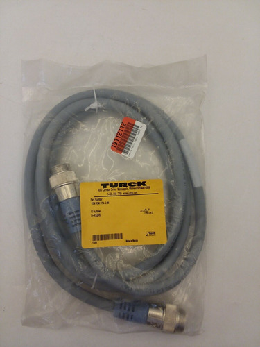 Turck Rsm Rsm 5730-2.3m Minifast 5 Pin Cordset U-492 Ccv