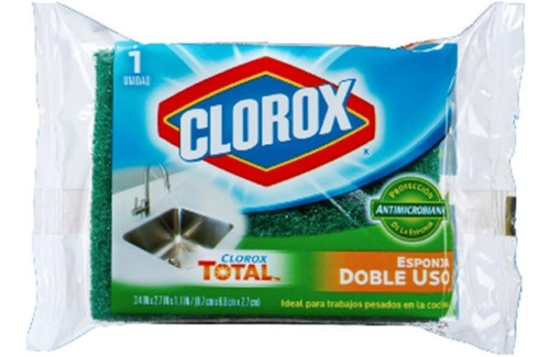 Fibra Lavatrastes Clorox Esponja Doble Uso 18 Piezas