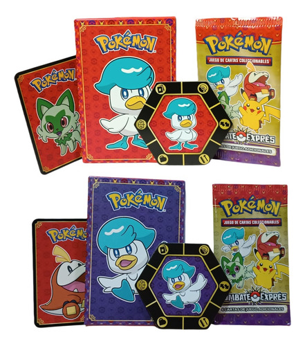 Tarjetas Pokémon Colección Completa Mcdonald's Caja Pikachu
