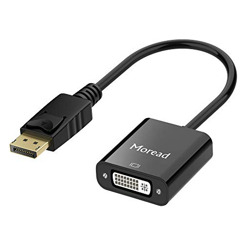 Moread Adaptador Displayport (dp) A Dvi, Puerto De Pantalla