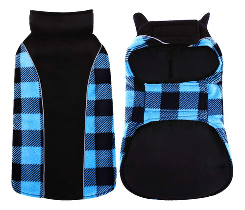 Kuoser - Abrigo Reversible Para Perros Para Climas Fros, Abr