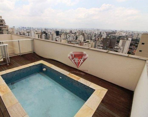 Imagem 8 de 26 de Cobertura Com 4 Dormitórios, 820 M² No Campo Belo Com 7 Vagas. - Co0069
