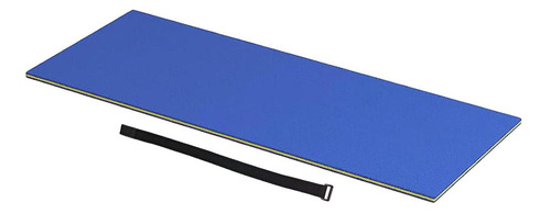 Colchoneta Flotante De Agua, Manta Azul 110x40x3,3cm