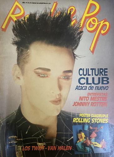 Rock Pop, Revista Nº 8 Nito Mestre Van Halen, Ej2 Leer