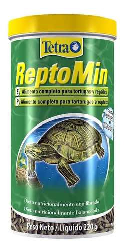 Ração Para Tartaruga Aquática Tetra Reptomin 220g