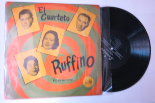 Vinyl Vinilo Lp Acetato El Cuarteto Rufino Voces En Ritmo 