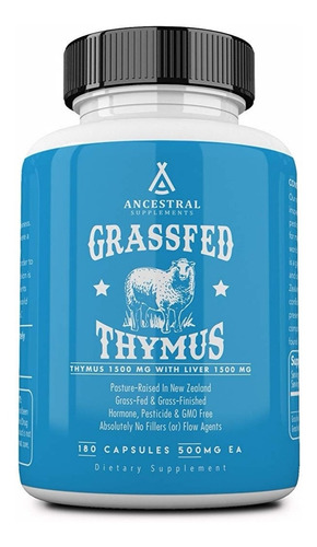 Ancestral Supplements Grassfed Thymus
