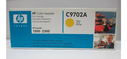 Toner Hp Amarillo P/ljc 1500/2500