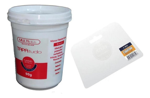 Massa Tapa Tudo Furo Bucha Trinca Reboco Gesso 90g Espatula