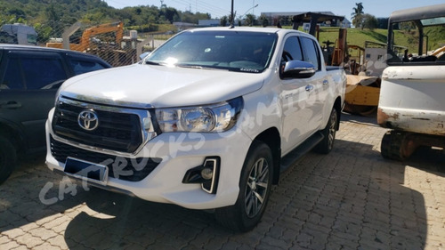 Toyota Hilux Srv Cab. Dupla 4x4 Automática Consta Sinistro