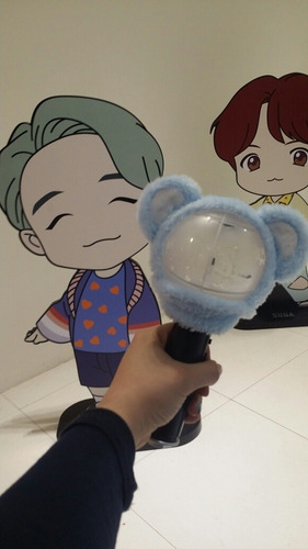 7 Pzs Bts Lighstick Funda De Bt21 Armybomb