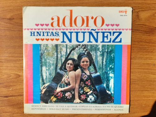 Hnitas. Nuñez. Adoro. Disco Lp Dimsa