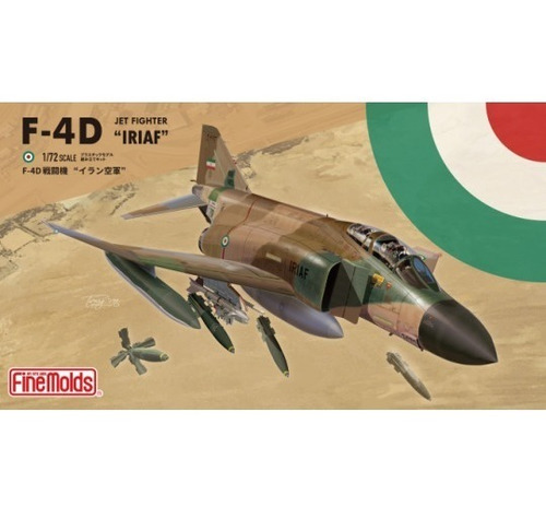 Modelismo Avión Americano 1/72 F-4d Irani Force Fine Molds