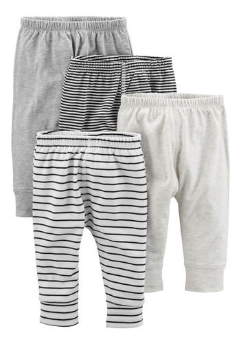 Calça Unissex Para Bebês Simple Joys By Carter's, Pacote Com