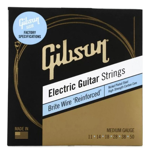Gibson Set De Cuerdas De Guitarra Eléctrica 11-50