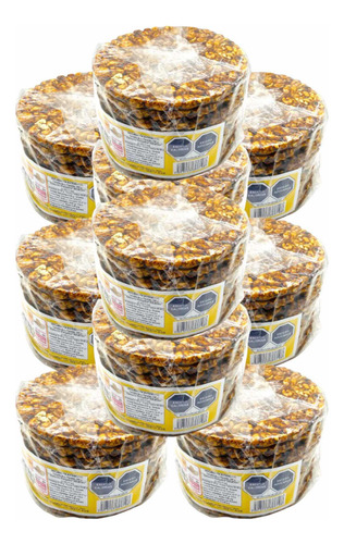 Palanqueta Cacahuate Redonda Poli 8.5 Kg 100 Pz
