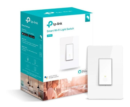 Imagen 1 de 3 de Interruptor Inteligente Tplink Hs200 Wifi Blanco
