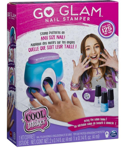 Imagem 3 de 10 de Conjunto Para Pintura De Unhas Go Glam Printer Value