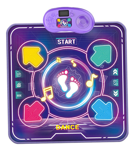 Tapete De Baile, Juguete Musical, Tapete De Juego Luz Doble