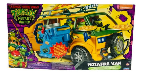 Tortugas Ninja Vehiculo Pizzzafire Van Ar1 83468 Ellobo