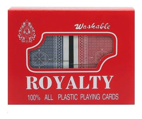 Pack 6 Juegos Naipe Inglés Cartón Plastificado