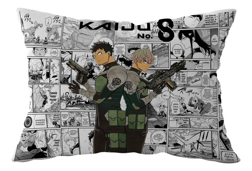 Kafka Hibino Reno Ichikawa Kaiju No 8 Almohada Cojin Anime 4